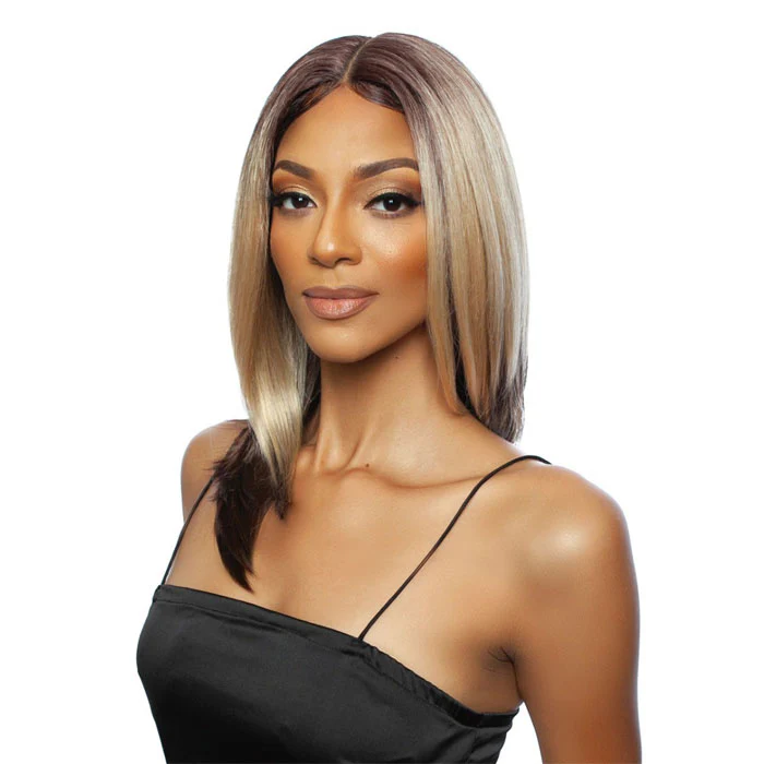 Mane Concept Brown Sugar Human Hair Blend HD Lace Wig - BSHS208 SILK - Image 2