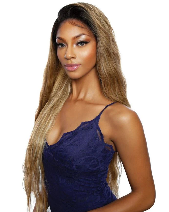 Mane Concept Brown Sugar Human Hair Stylemix Natural Hairline Lace Front Wig - BSN212 YOSEMITE - Image 2