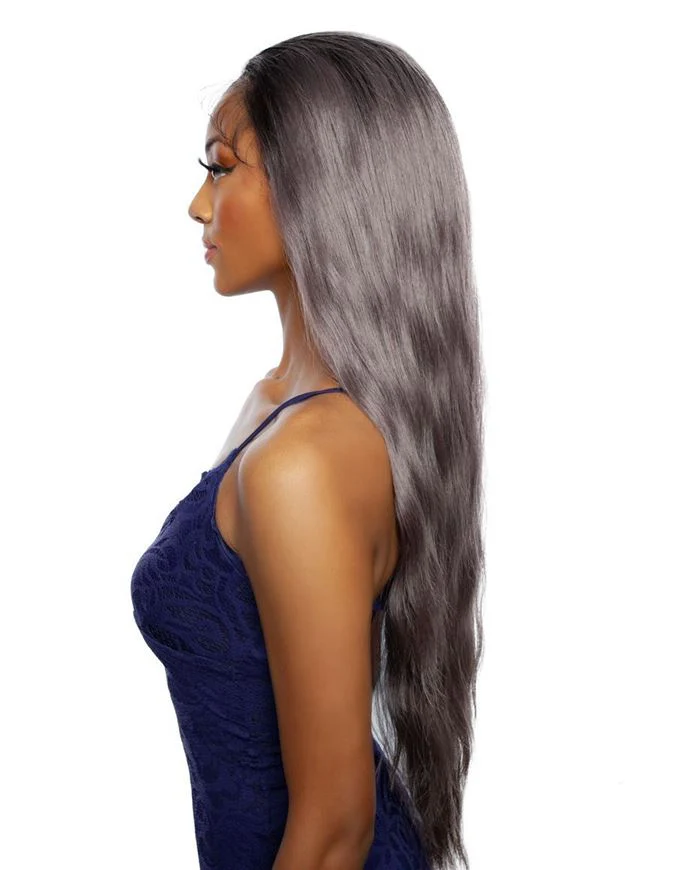 Mane Concept Brown Sugar Human Hair Stylemix Natural Hairline Lace Front Wig - BSN212 YOSEMITE - Image 3