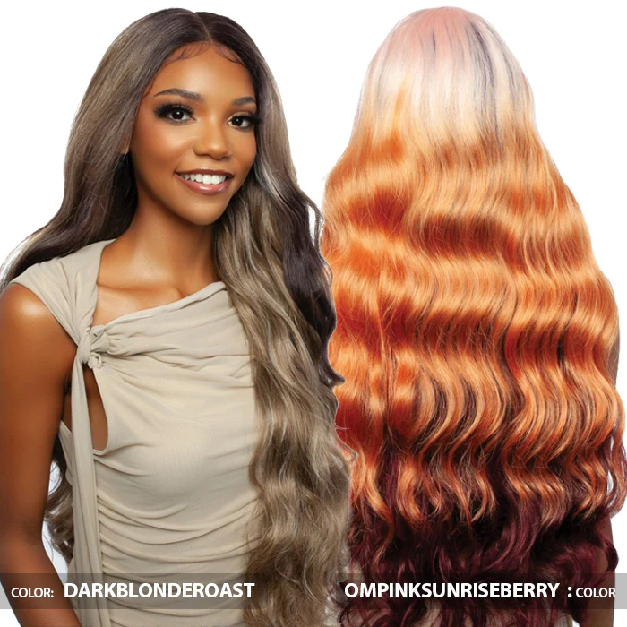 Mane Concept Brown Sugar Skinbond Lace Glueless 9"x6" Pre-Plucked HD Lace Front Wig - BSSB202 - Image 3