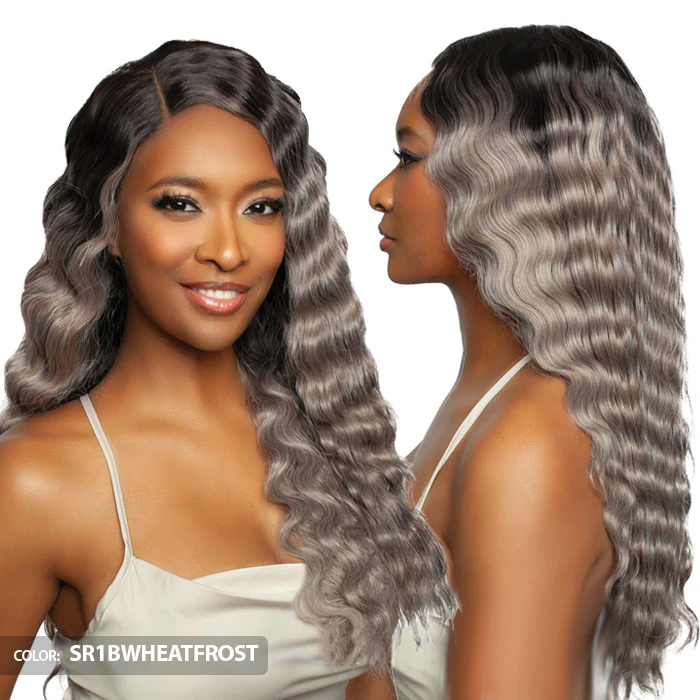 Mane Concept Brown Sugar SkinBond Lace Glueless HD 9x6 Lace Front Wig - BSSB213 - PRE-CUT 05 - Human Hair Blend - Image 2