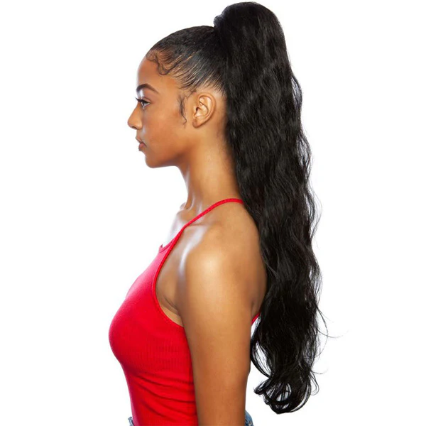 Mane Concept Human Hair StyleMix Brazilian Mega Wrap & Tie Ponytail - MBWNT01 BODY WAVE 32 INCH - Image 3