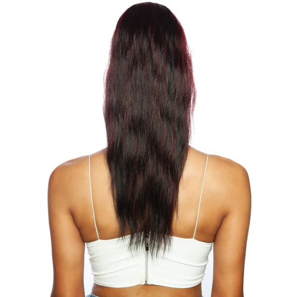 Mane Concept Human Hair StyleMix Brazilian Mega Wrap & Tie Ponytail - MBWNT03 NEW WAVE 22 INCH - Image 4