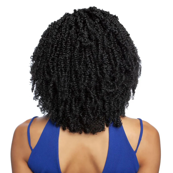 Mane Concept Inspire Synthetic Braid 4x4 HD Lace Front Wig - RCHB202 BAHAMAS TWIST 14" - Image 4