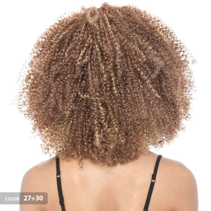 Mane Concept Isis Afri Naptural Caribbean Faux Remi Bundle Crochet Braid - 4A BOHEMIAN SOFT WATER 10" 2X - Image 5