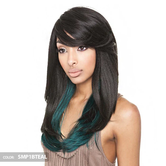 Mane Concept Isis Brown Sugar Human Hair Blend Full Wig - BS110 - Image 4