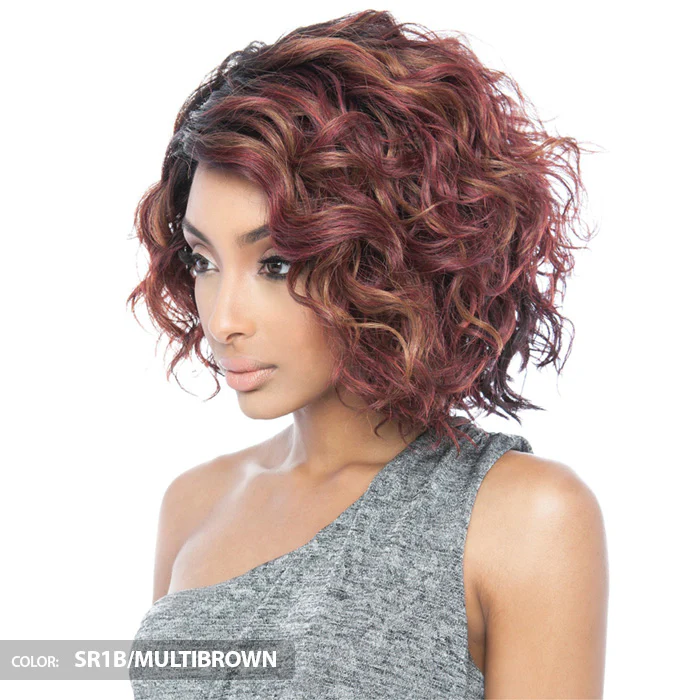 Mane Concept Isis Brown Sugar Human Hair Blend Full Wig - BS120 - Image 3