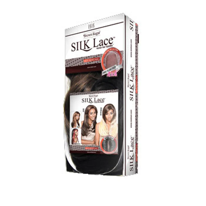 Mane Concept Isis Brown Sugar Silk Human Hair Blend 4x4 Lace Front Wig - BS611 - Image 6