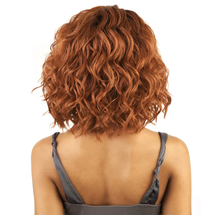 Mane Concept Isis Brown Sugar Soft Swiss Lace Deep Part Front Wig - BS206 - Human Hair Blend - Image 4