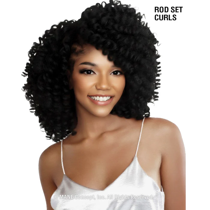 Mane Concept Pristine Micro Crochet 100% Human Hair Pre-Looped Braid - PRHC104 AFRO KINKY 18" - Image 5