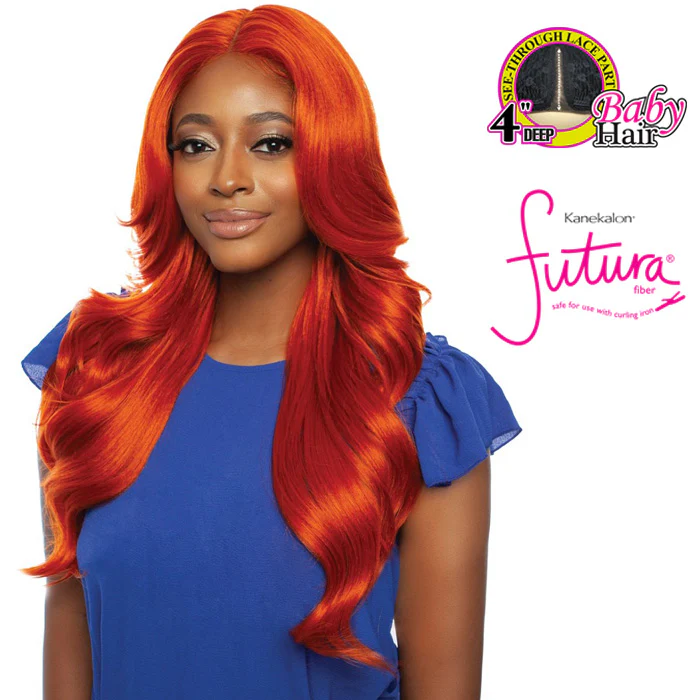 Mane Concept Red Carpet Edge Slay HD Lace Front Wig - RCHE206 DAVINA - Image 2