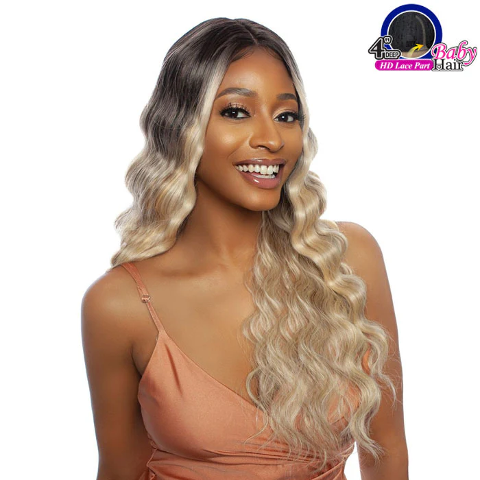 Mane Concept Red Carpet Synthetic 4" Deep HD Lace Part Wig - RCEV209 HOLIDAY - Image 2