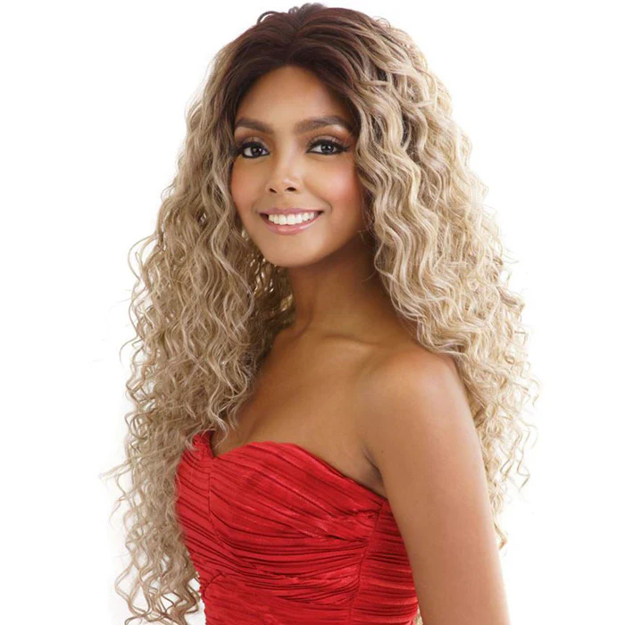 Mane Concept Red Carpet Soft Swiss Lace Front 4X4 Free Flow Wig - RCP4408 COURTNEY