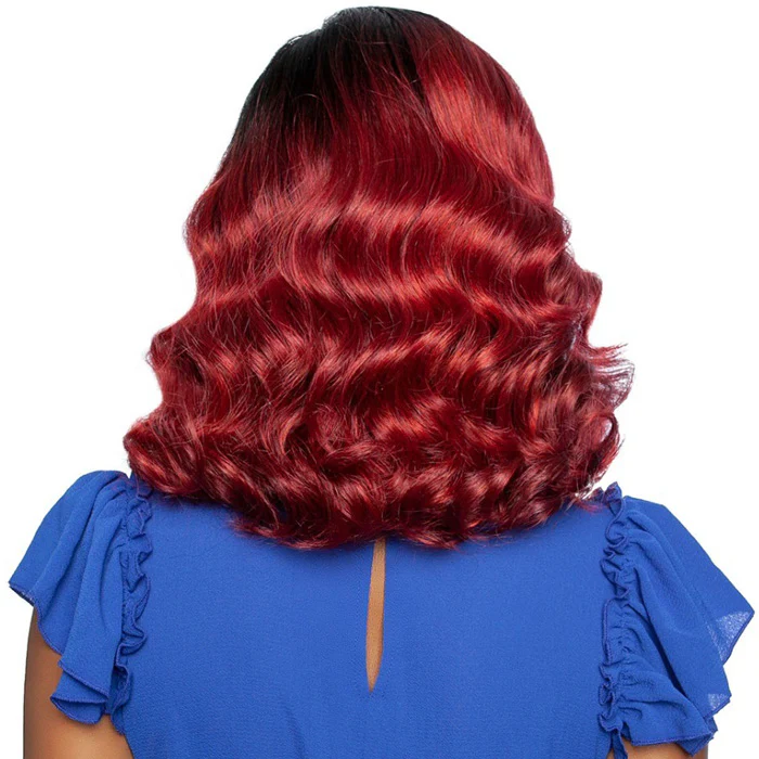 Mane Concept Red Carpet Synthetic Hair 5" Deep Parting HD Transparent Lace Front Wig - RCHT215-ELEANOR - Image 3
