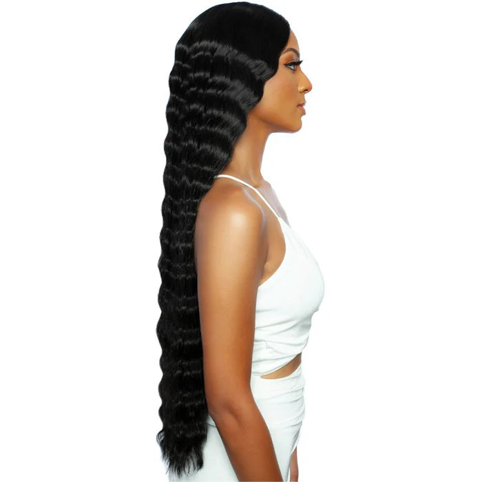 Mane Concept Red Carpet Synthetic Hair HD Invisible 6" Deep Lace Part Front Wig - RCHM203-LUMI - Image 3