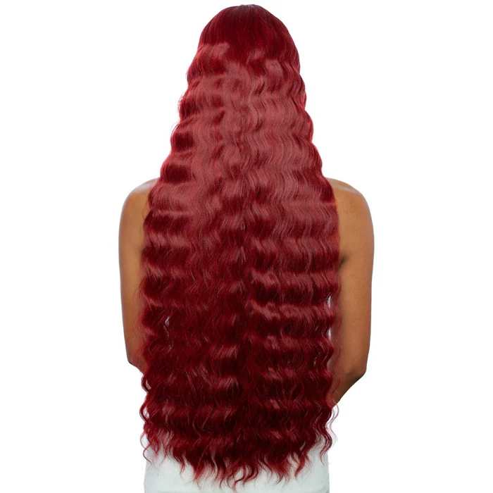 Mane Concept Red Carpet Synthetic Hair HD Invisible 6" Deep Lace Part Front Wig - RCHM203-LUMI - Image 4