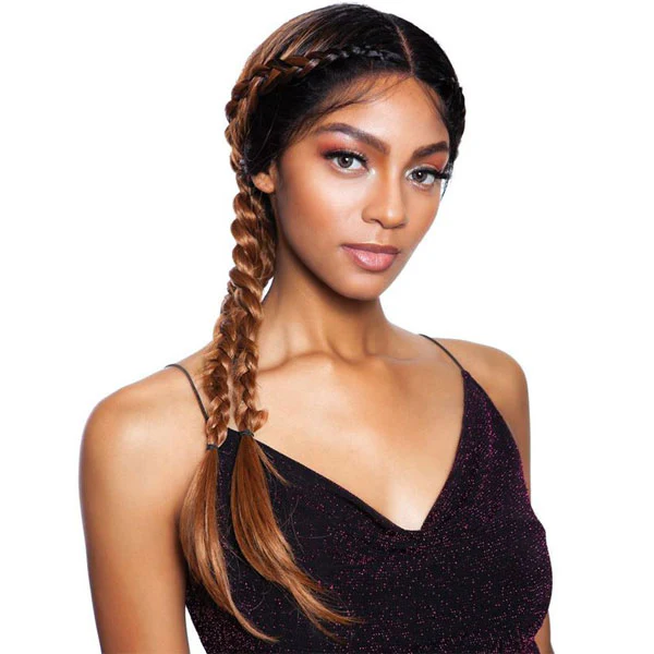 Mane Concept Synthetic Red Carpet Premiere 13X6 Lace Front Wig - RCF601 MERLOT - Image 3