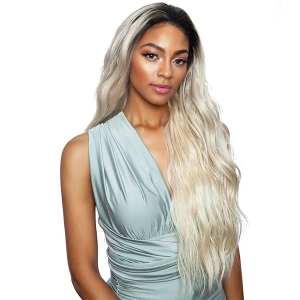 Mane Concept Synthetic Red Carpet Sheer Lace Front Wig - RCSH202 HOLLY WAVE - Image 2