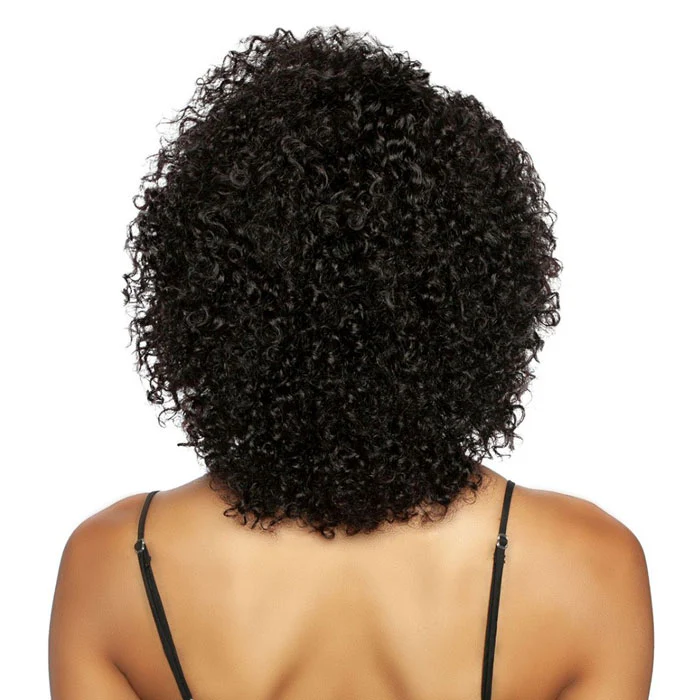 Mane Concept Trill 100% Human Hair HD Lace Front Wig - JERRY CURL 14" - Image 4
