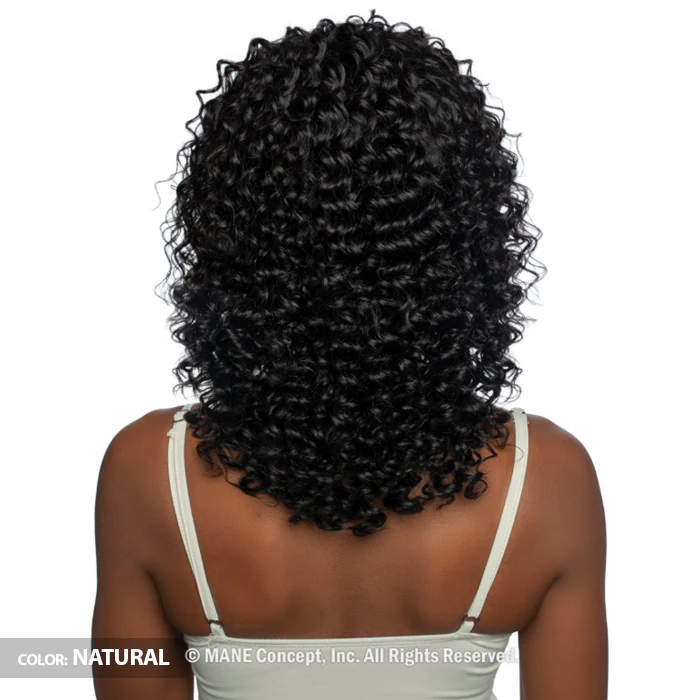 Mane Concept Trill 100% Unprocessed Human Hair Versatile Half Wig - TRHW208 BURMESE CURL 18" - Image 4