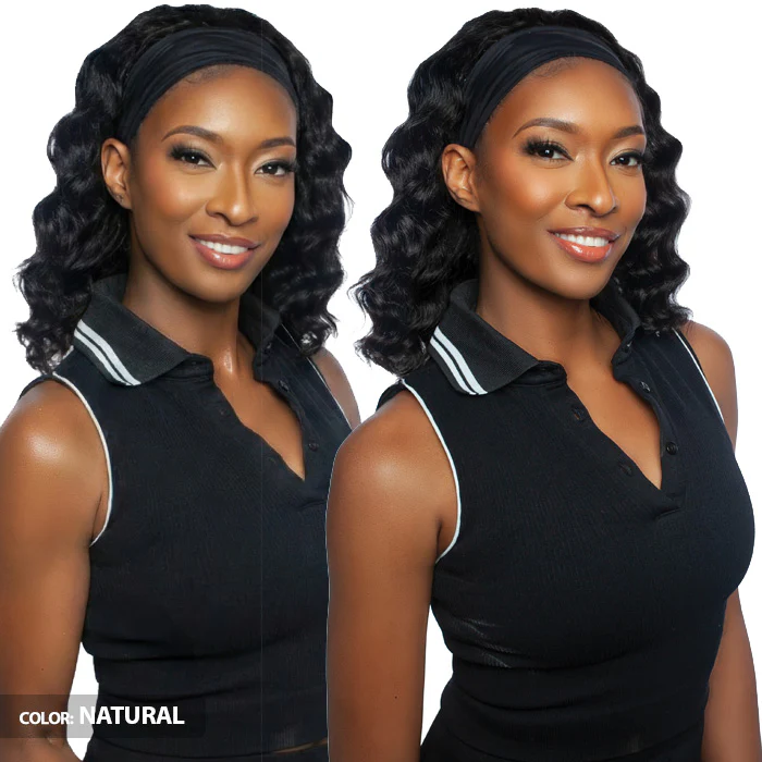 Mane Concept Trill 100% Unprocessed Virgin Remy Hair Glueless Headband Wig - TRHB203 LOOSE DEEP 14" - Image 2