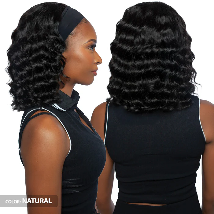 Mane Concept Trill 100% Unprocessed Virgin Remy Hair Glueless Headband Wig - TRHB203 LOOSE DEEP 14" - Image 3
