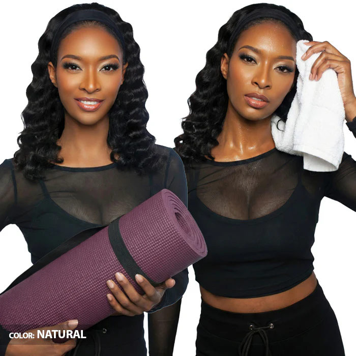 Mane Concept Trill 100% Unprocessed Virgin Remy Hair Glueless Headband Wig - TRHB204 LOOSE DEEP 18" - Image 2
