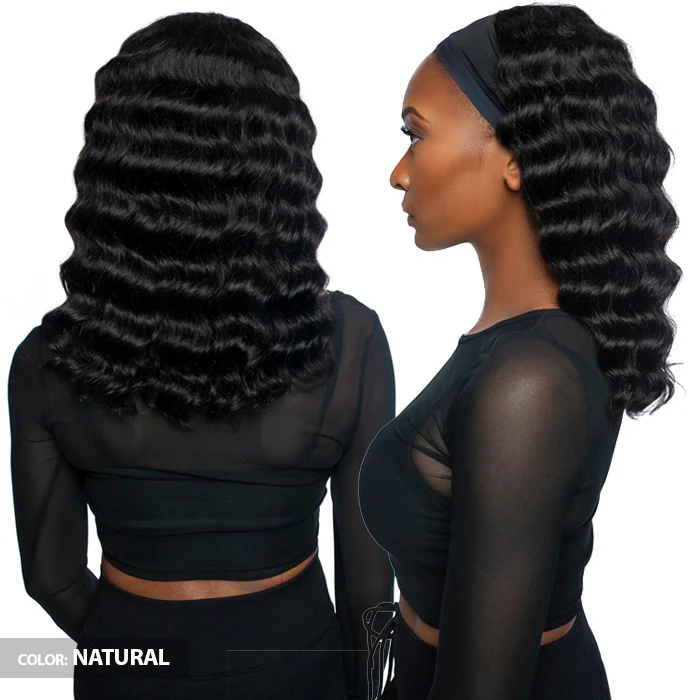 Mane Concept Trill 100% Unprocessed Virgin Remy Hair Glueless Headband Wig - TRHB204 LOOSE DEEP 18" - Image 3