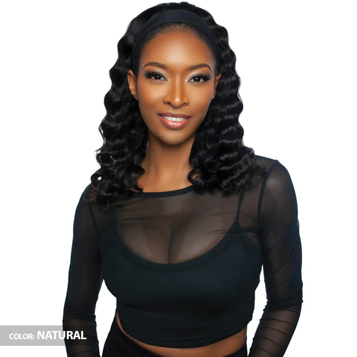 Mane Concept Trill 100% Unprocessed Virgin Remy Hair Glueless Headband Wig - TRHB204 LOOSE DEEP 18" - Image 4
