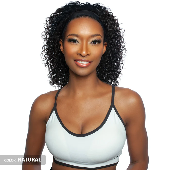 Mane Concept Trill 100% Unprocessed Virgin Remy Hair Glueless Headband Wig - TRHB207 WATER WAVE 14" - Image 2