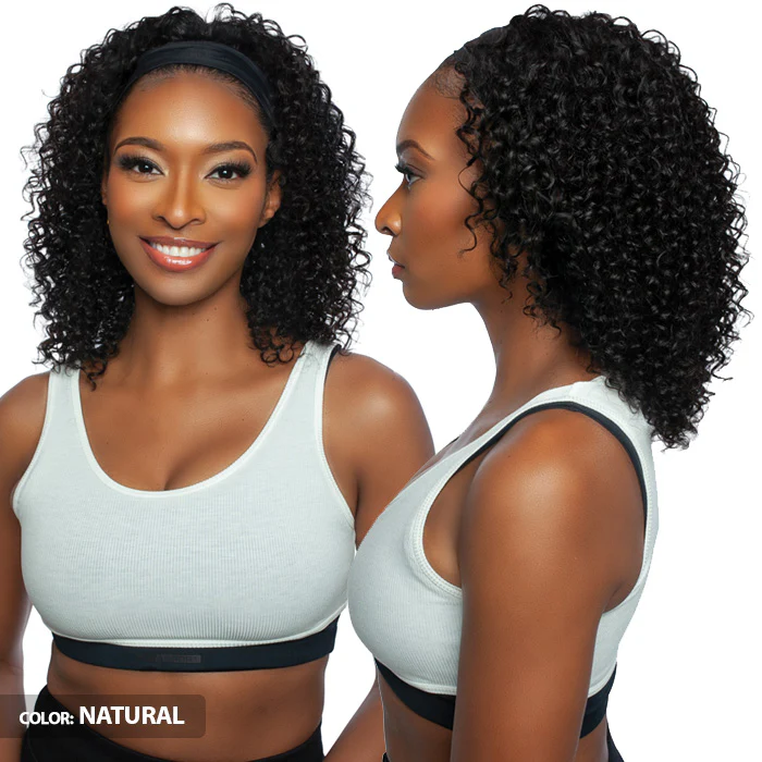 Mane Concept Trill 100% Unprocessed Virgin Remy Hair Glueless Headband Wig - TRHB208 WATER WAVE 18" - Image 2