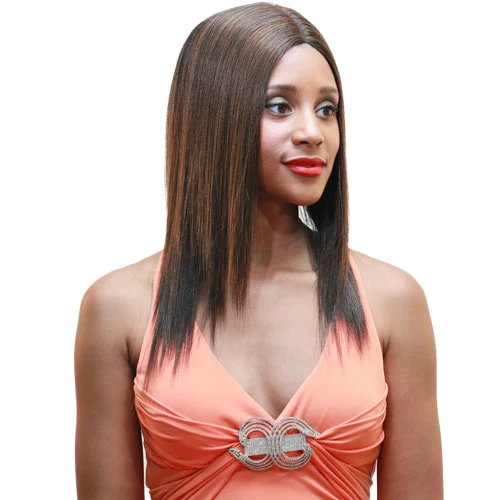 Manhattan Style Human Hair Blend Deep Lace Part Wig - ROSA 02