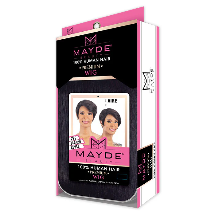 Mayde 100% Human Hair Premium Full Wig - AIRE - Image 4