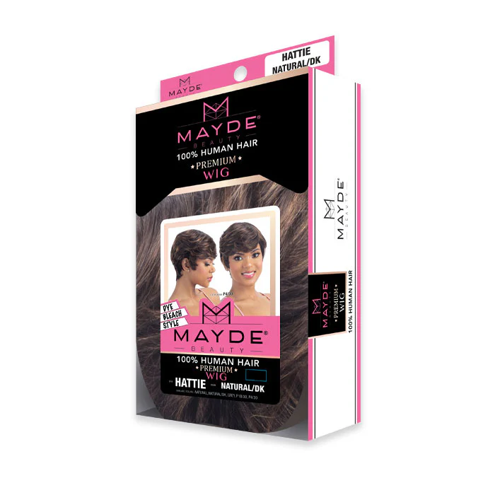 Mayde 100% Human Hair Premium Full Wig - HATTIE - Image 5