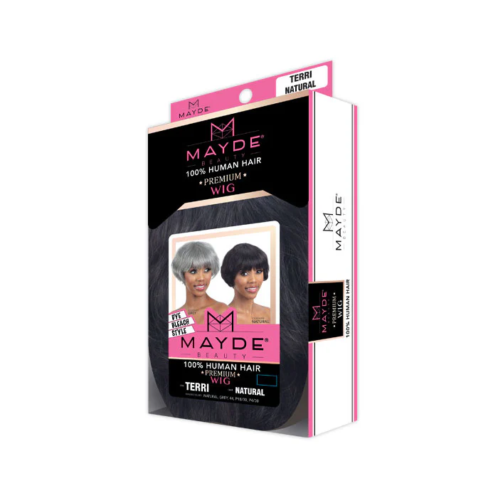 Mayde 100% Human Hair Premium Full Wig - TERRI - Image 5
