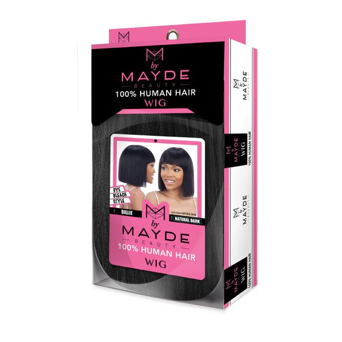 Mayde Beauty 100% Human Hair Wig - BILLIE - Image 3