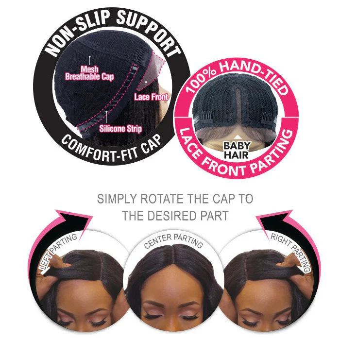 Mayde Beauty Axis Sleek Touch Lace Front Wig - SLEEK STRAIGHT - Image 6