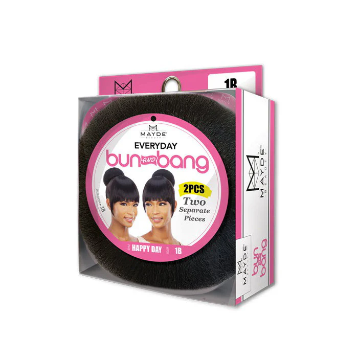Mayde Beauty Everyday Bun & Bang 2 PCS - HAPPY DAY - Image 3