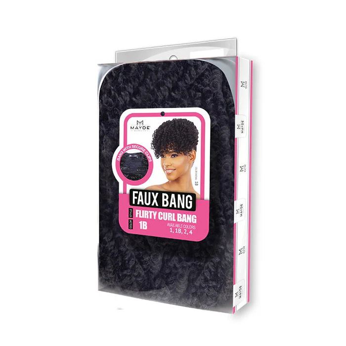 Mayde Beauty Faux Bang - FLIRTY CURL BANG - Image 5