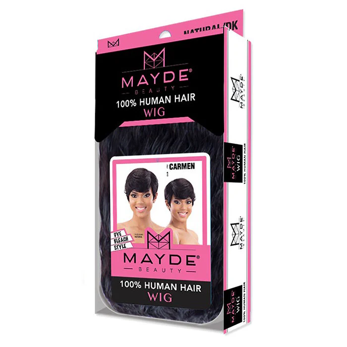 Mayde Beauty Human Hair Full Wig - CARMEN - Image 3
