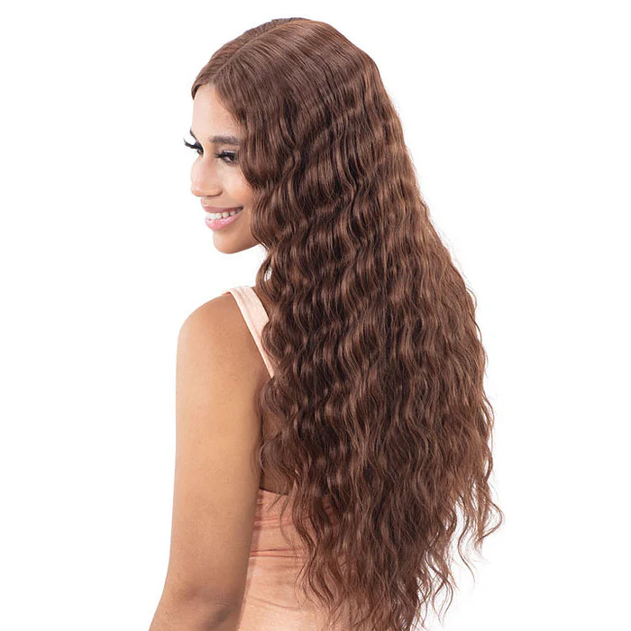 Mayde Beauty Lace & Lace 5" Deep Hand-Tied Lace Part Front Wig - DEEP CRIMP CURL - Image 2