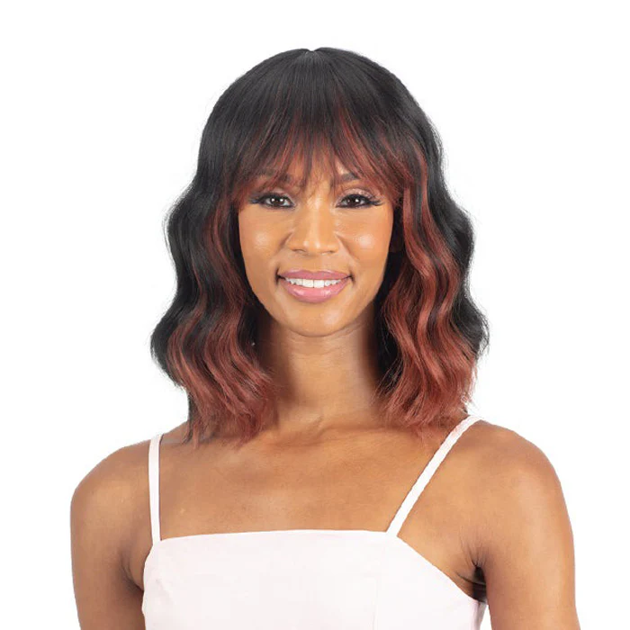 Mayde Beauty Mocha 100% Human Hair Blend Wig - DELIGHT