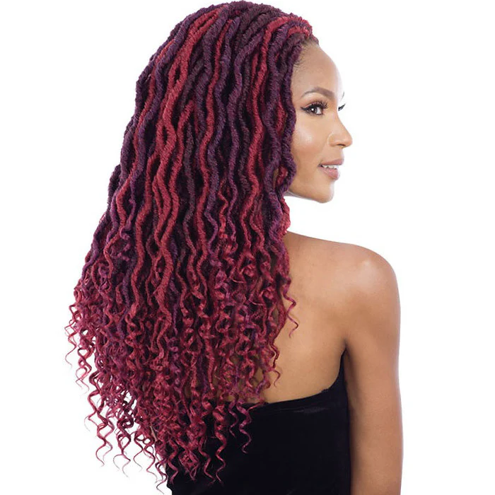 Mayde Beauty Pre-Looped Crochet Braid - 2X WAVY ISLAND GORGEOUS LOC (12"/16") - Image 4