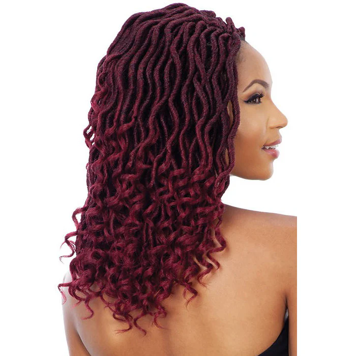 Mayde Beauty Pre-Looped Crochet Braid Mighty Pack - WAVY GODDESS LOCS 10" - Image 2