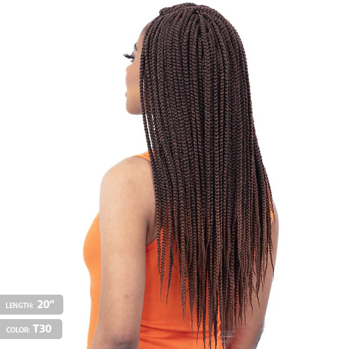 Mayde Beauty Pre-Looped Crochet Braids - BOX BRAID 14"/16"/18"20" 3X - Image 2