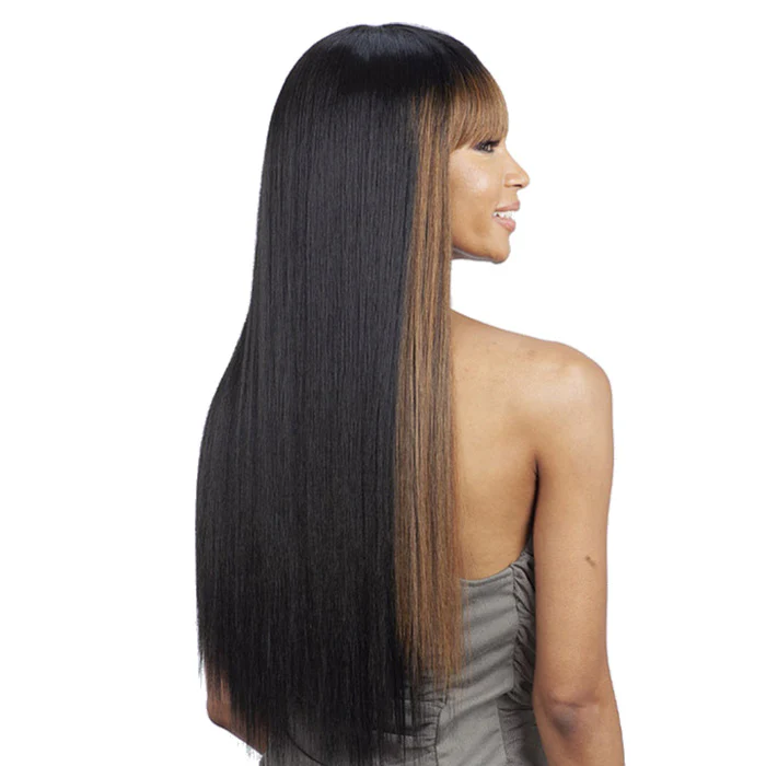 Mayde Beauty Axis Sleek Straight Full Wig with a Natural China Bang - JUPITER - Image 2