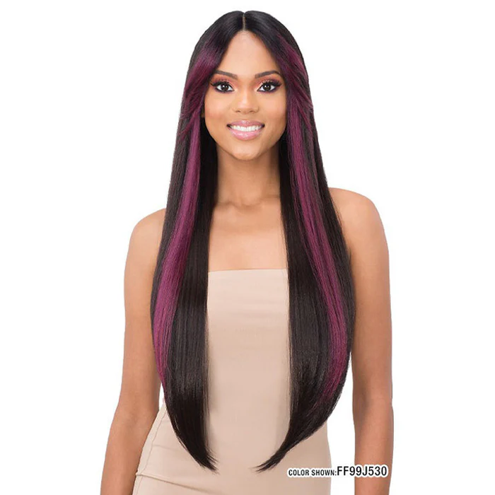 Mayde Beauty Synthetic Axis Face Framing Bang Collection Lace Front Wig - BRI - Image 3