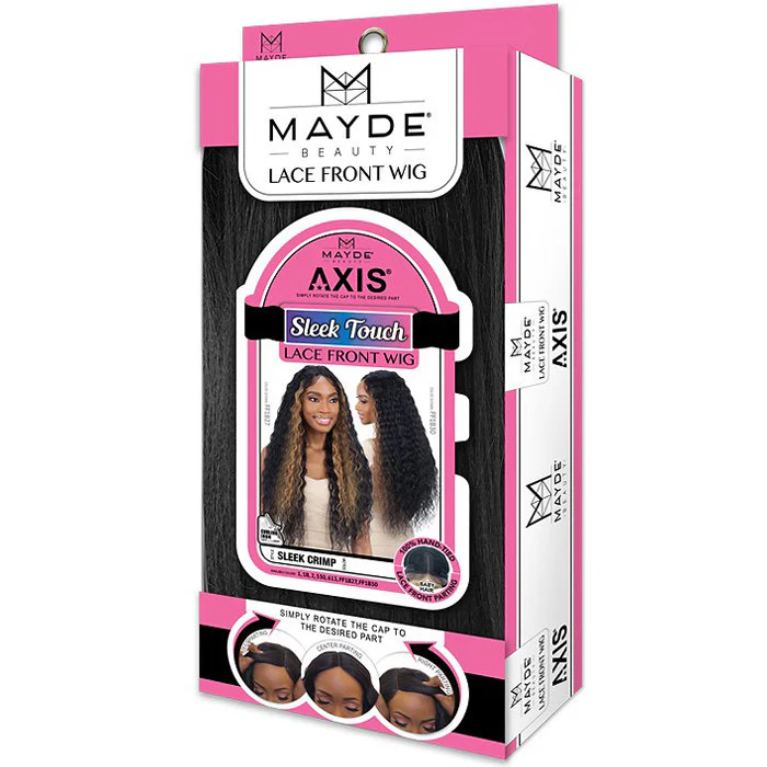 Mayde Beauty Axis Lace Front Wig SLEEK CRIMP - Image 6