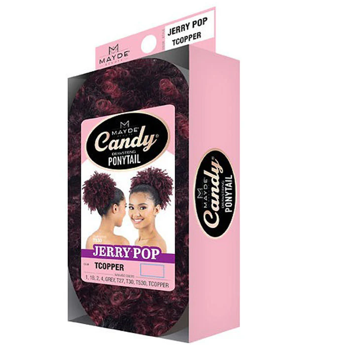 Mayde Candy Drawstring Ponytail - JERRY POP - Image 4