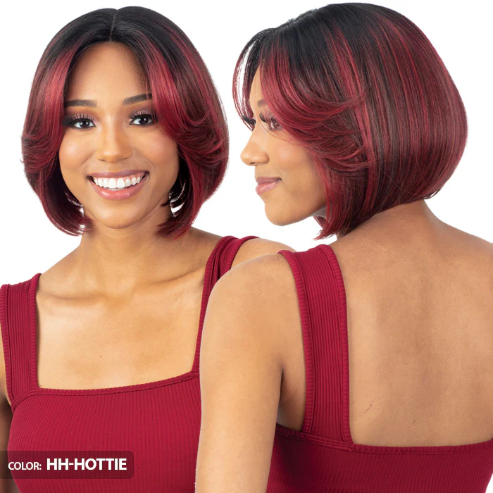 Mayde Candy Curtain Bang HD Lace Front Wig - MONA - Image 4